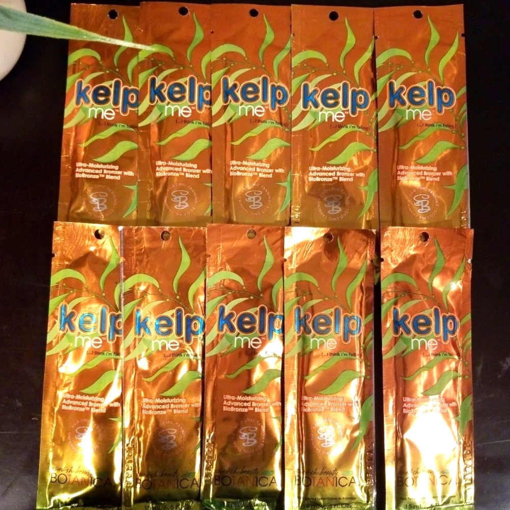 10 NWT KELP ME INDOOR TANNING LOTION